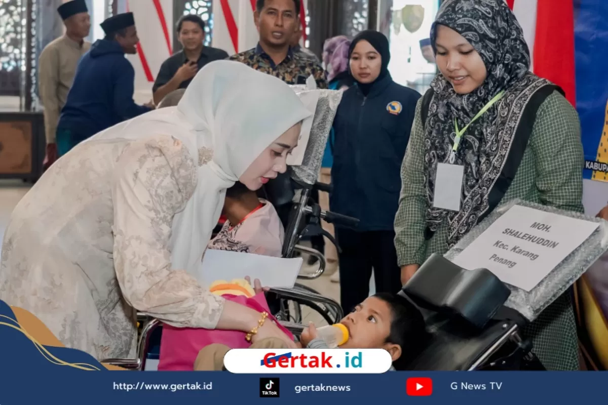 Selviana Slamet Junaidi Santuni Anak Yatim dan Disabilitas, Titip Pesan Haru Kejar Cita-cita  