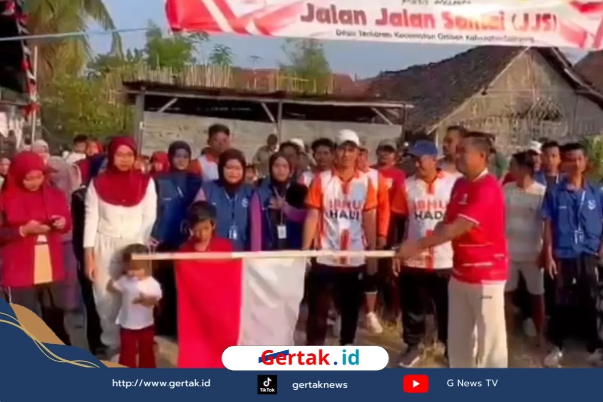 Merajut Kebersamaan Pemdes Temoran Menyambut HUT ke-81 RI Gelar JJS   