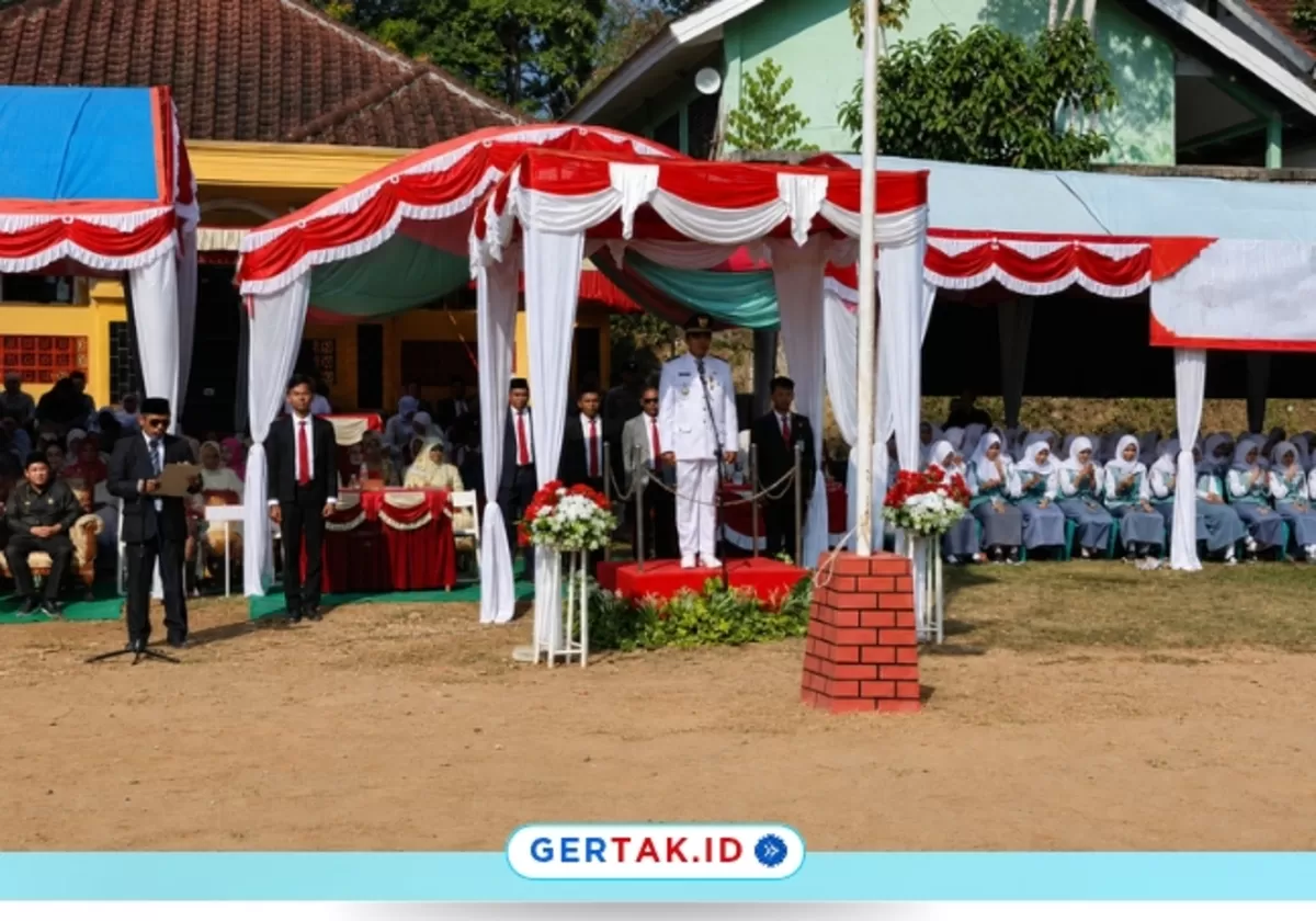 HUT ke-81 RI, Ribuan Elemen Masyarakat Muncang Hadiri Upacara Kemerdekaan./Dok.Gertak.id