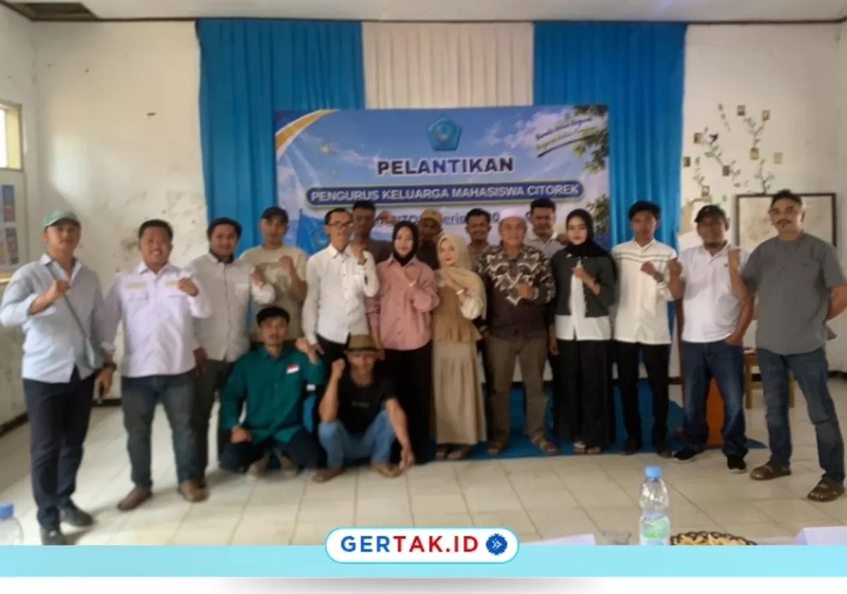 Pengurus KUMACITOR Periode 2026&ndash;2027 Resmi Dilantik./Dok.Gertak.id