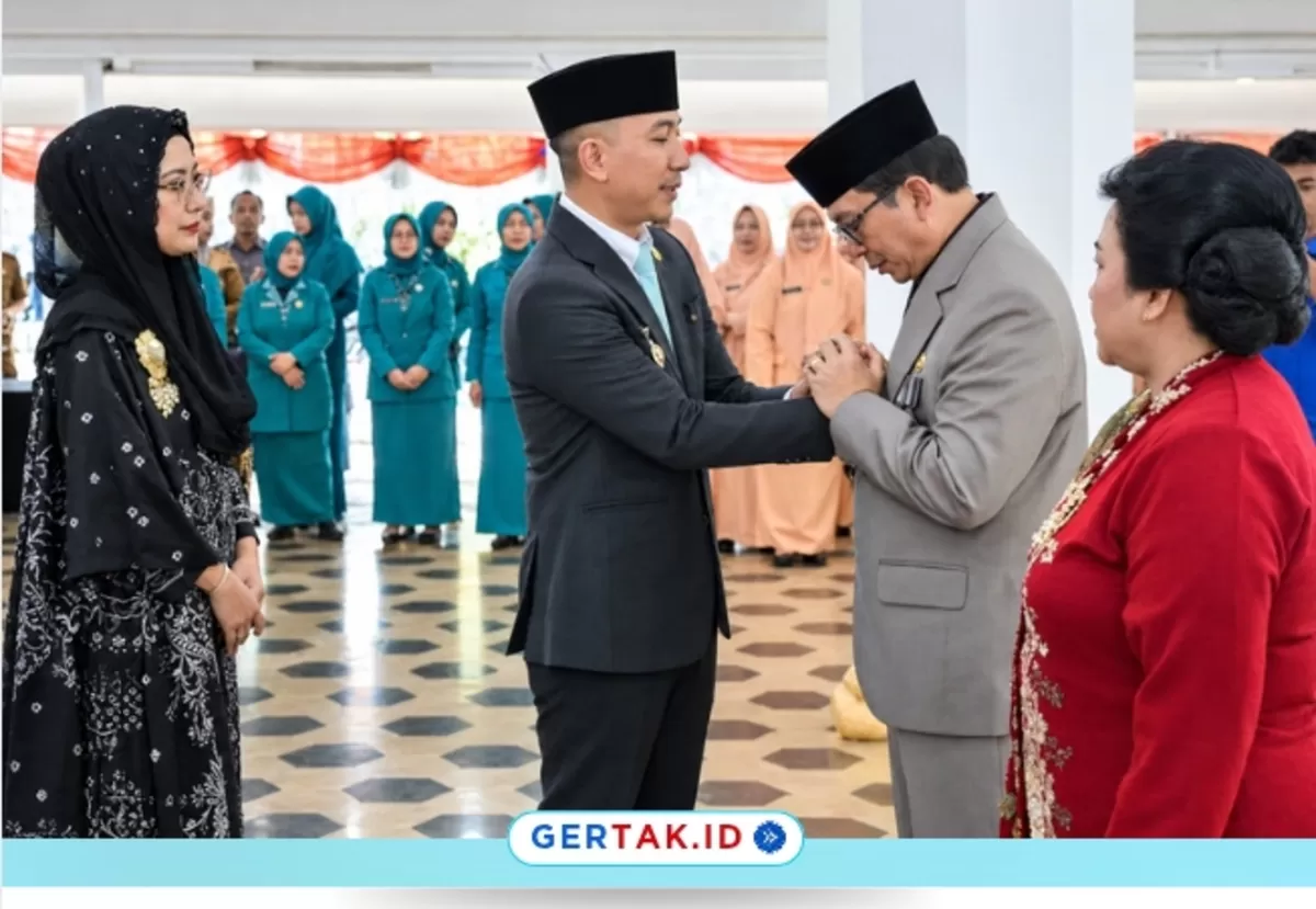 Halson Nainggolan Resmi Dilantik sebagai Sekda Kabupaten Lebak./Dok.Protollebak/Gertak.id