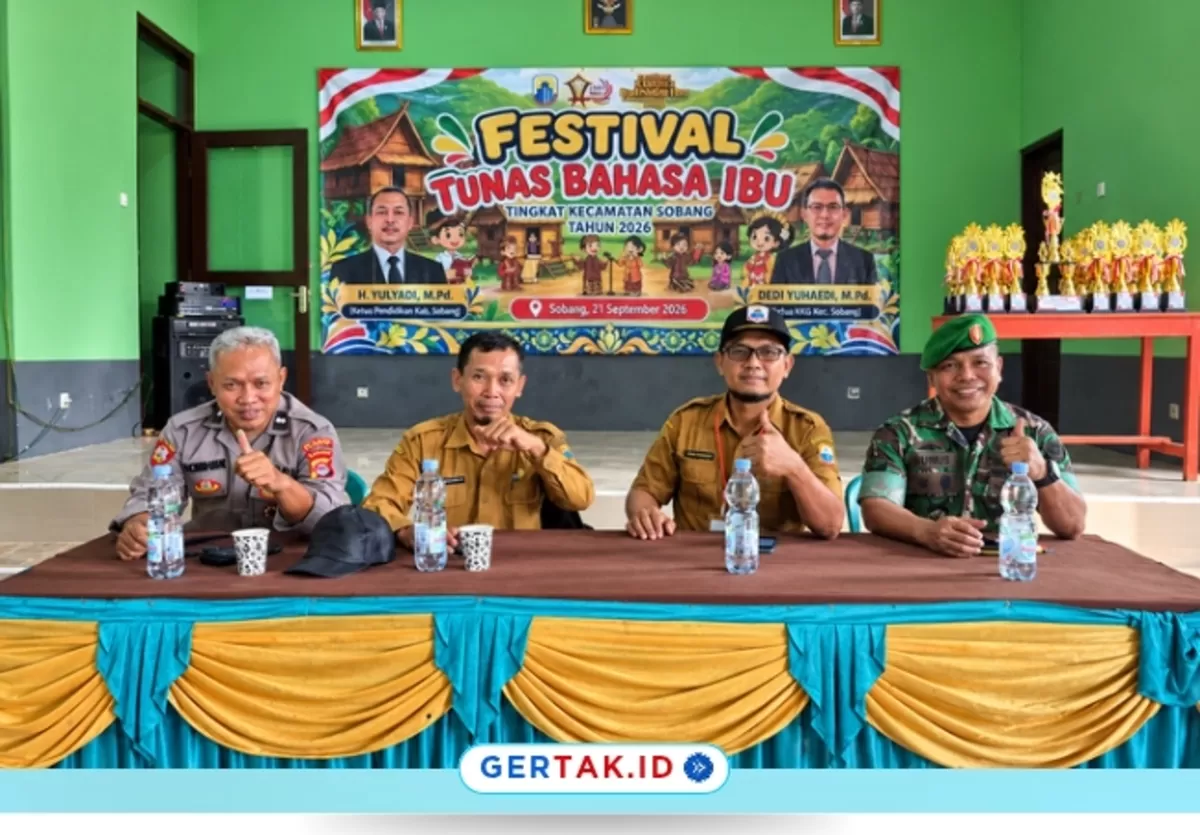 FTBI Kecamatan Sobang 2026 Diikuti 18 SD, Jadi Ruang Pelajar Lestarikan Bahasa Sunda./Dok.PanitiaFTBI
