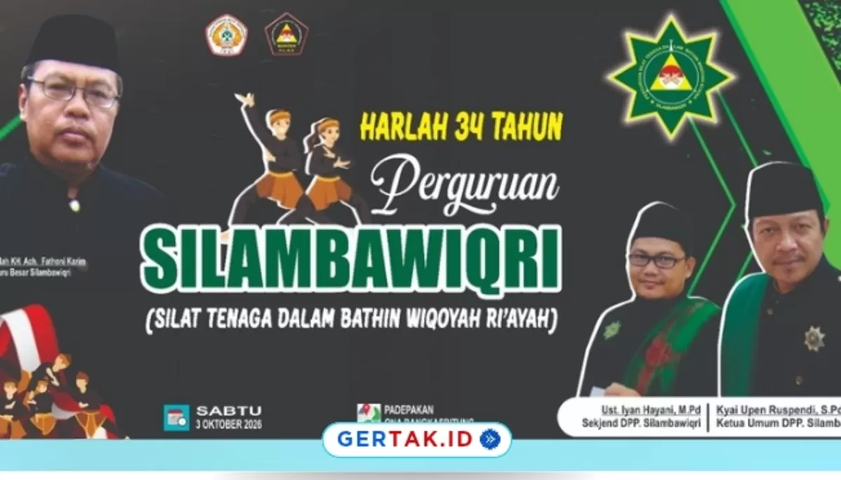 HUT ke-34 Silambawiqri di Lebak Angkat Nilai Persaudaraan dan Budaya Banten./Dok.Panitia/Gertak.id