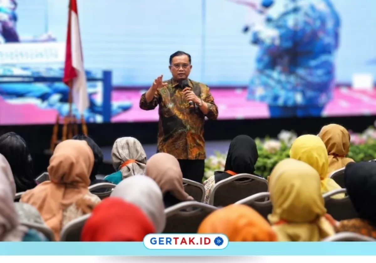 Keterangan Foto: Gogot Suharwoto saat membuka Bimtek dan Finalisasi PKS Sekolah Dasar 2026 di Jakarta.