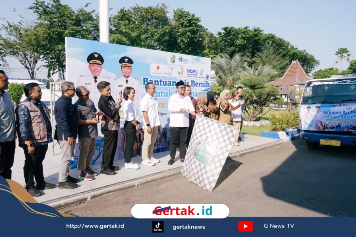 Sejuta Liter Air Bersih Digelontorkan, Sampang Hadapi Ancaman Kekeringan  
