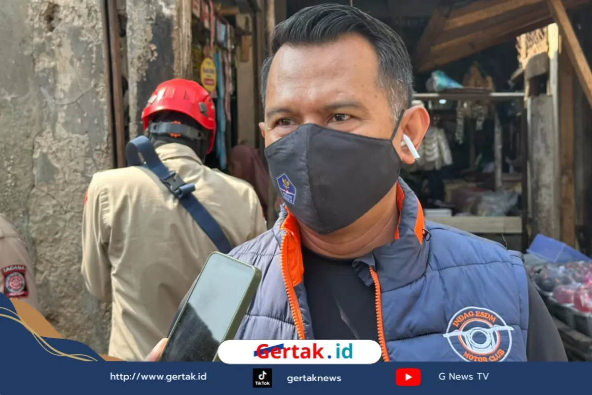 Kebakaran Pasar Andir Garut, 382 Tempat Usaha Terdampak, Pasar Darurat Disiapkan  