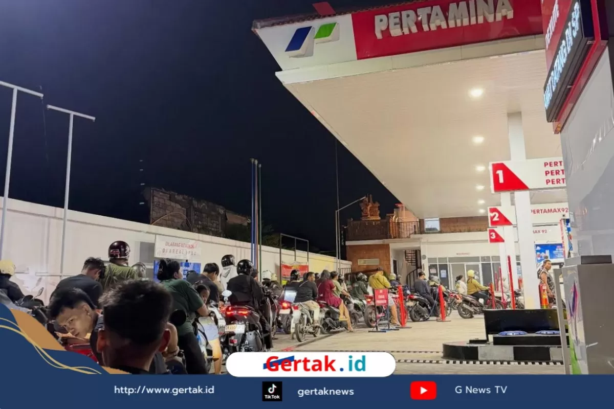 BBM Langka di Bali, Antrean SPBU Mengular! Pertamina Tambah Pasokan 26.200 Kiloliter  