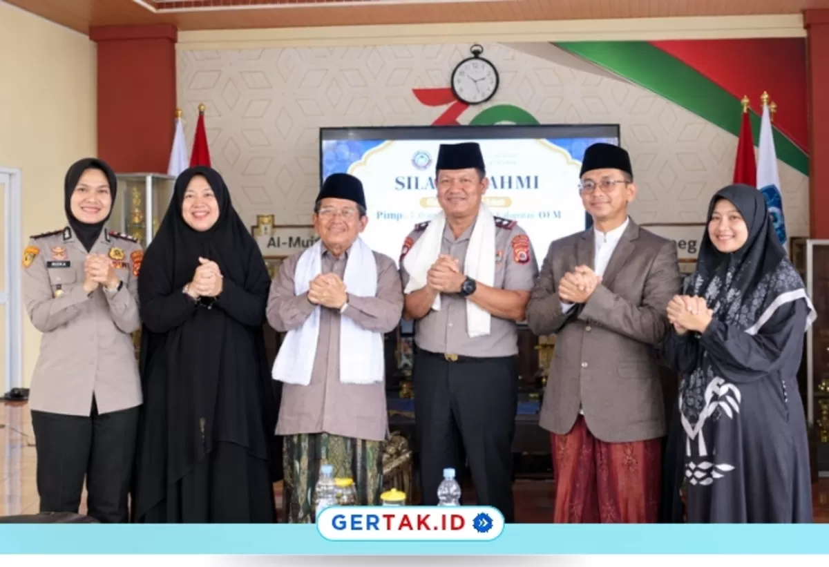 Kapolda Banten Temui Pimpinan Ponpes Al-Mizan Lebak./Dok.Polreslebak