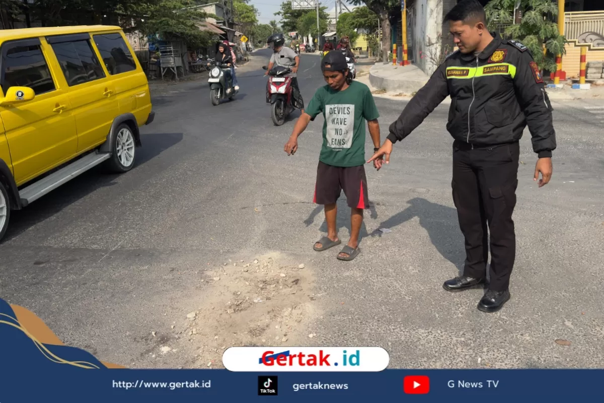 Tragis! Kecelakaan Tunggal di Jalan Imam Bonjol Sampang, Pengendara Vario Meninggal Dunia  