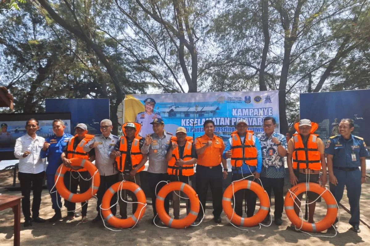 Kantor SAR Banyuwangi Dukung Kampanye Keselamatan Pelayaran 2026 di Bangsring