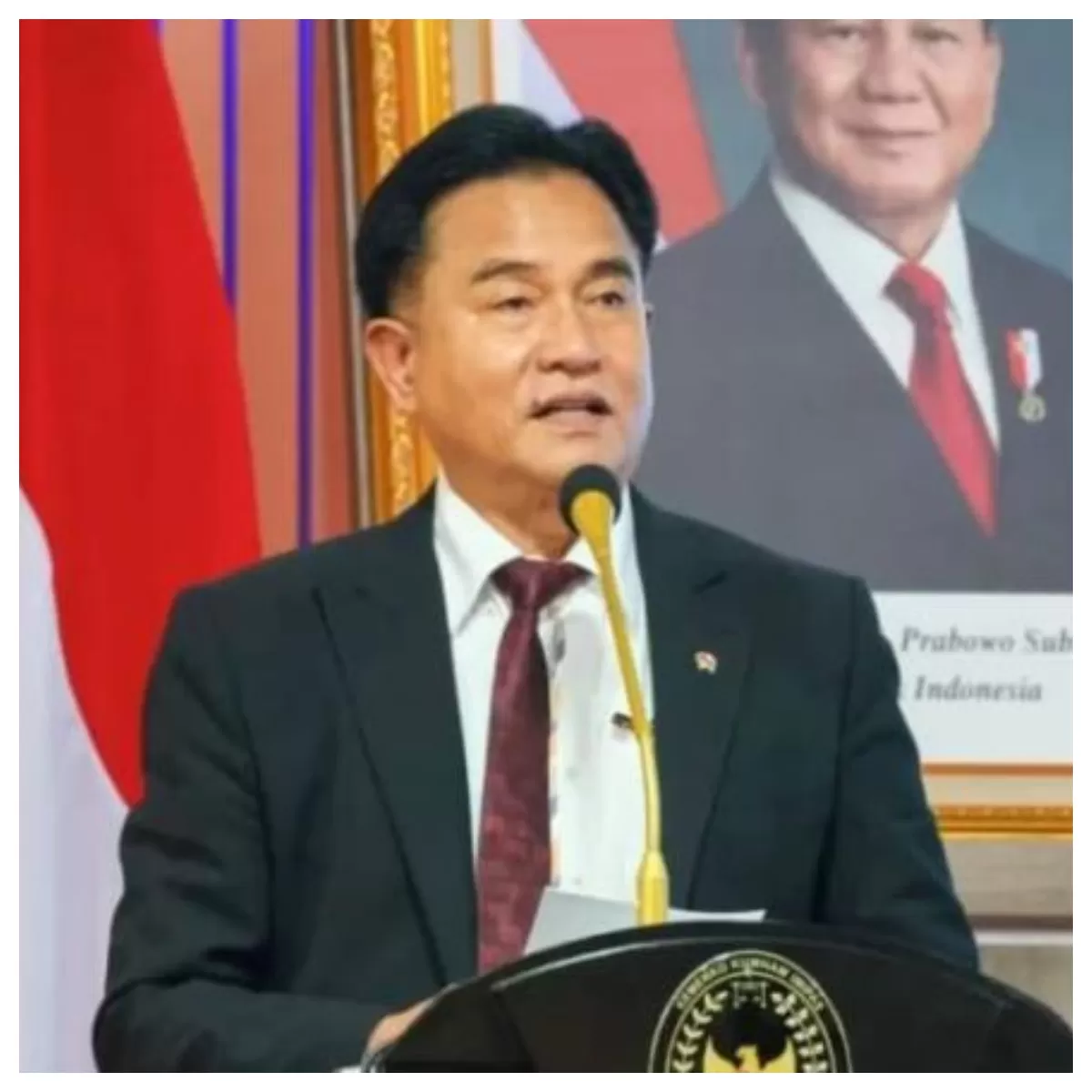 Yusril Ihza Mahendra yang mengusulkan agar partai politik peserta pemilu wajib mengamankan minimal 13 kursi DPR. Foto: Istimewa