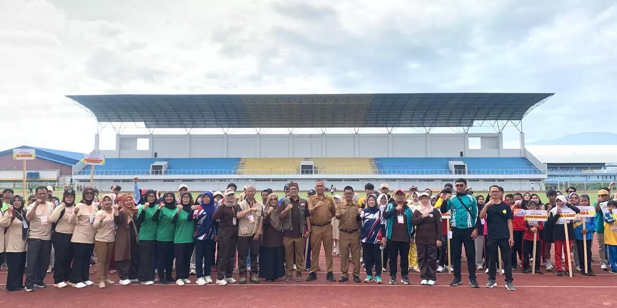 Pembukaan O2SN Tingkat SLB Kab. Garut (Foto Humas Dispora Kab. Garut)