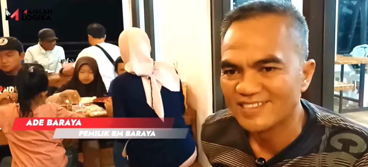 Pemilik RM Baraya II, Kang Ade Baraya. (ft: asep ahmad)