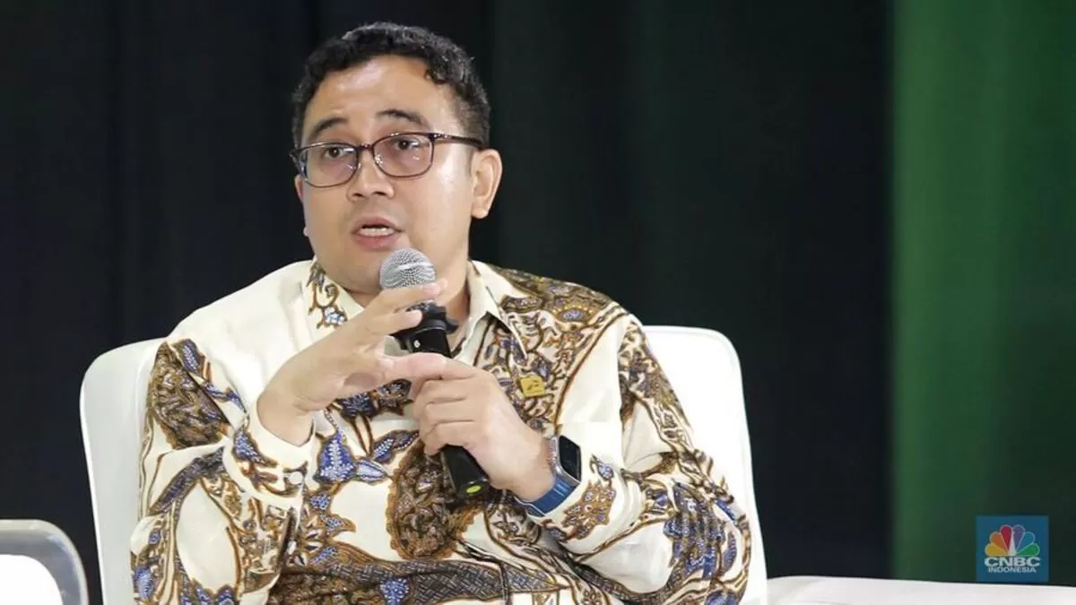 Wakil Direktur Utama PT Pertamina (Persero), Oki Muraza (Foto Istimewa: CNBC Indonesia/Muhammad Sabki  )
