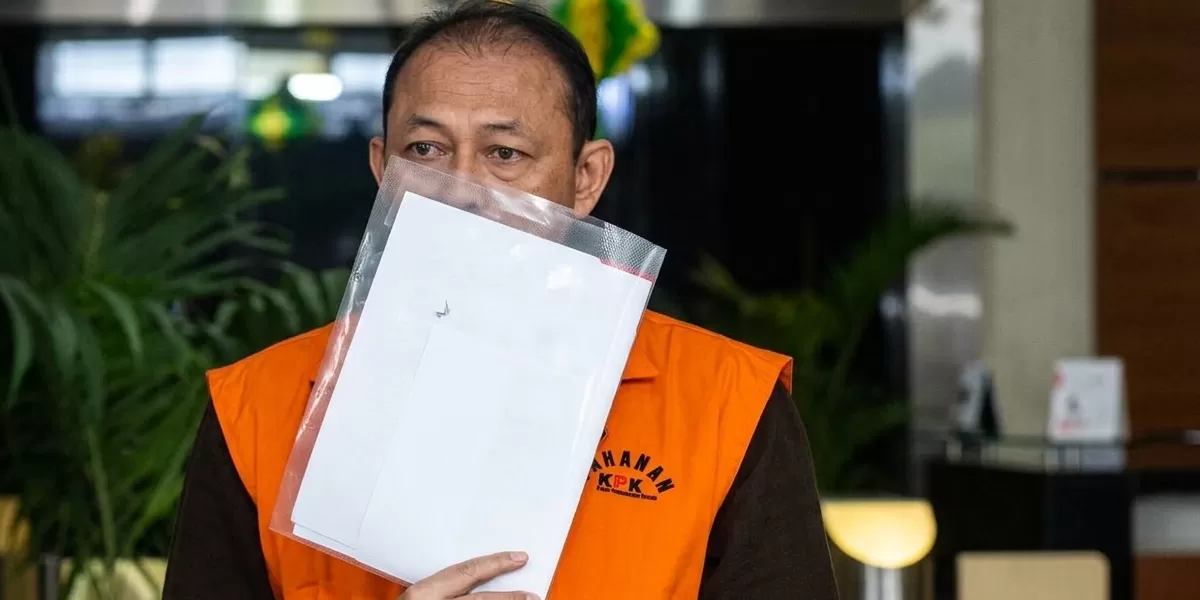 rsangka kasus dugaan suap importasi di Ditjen Bea Cukai, Sisprian Subiaksono. (ANTARA FOTO/Indrianto Eko Suwarso/bar)