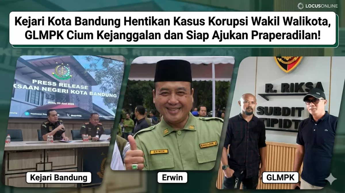 Kejari Kota Bandung, Wakil Walikota Bandung dan GLMPK (Foto : ilustrasi istimewa redaksi)