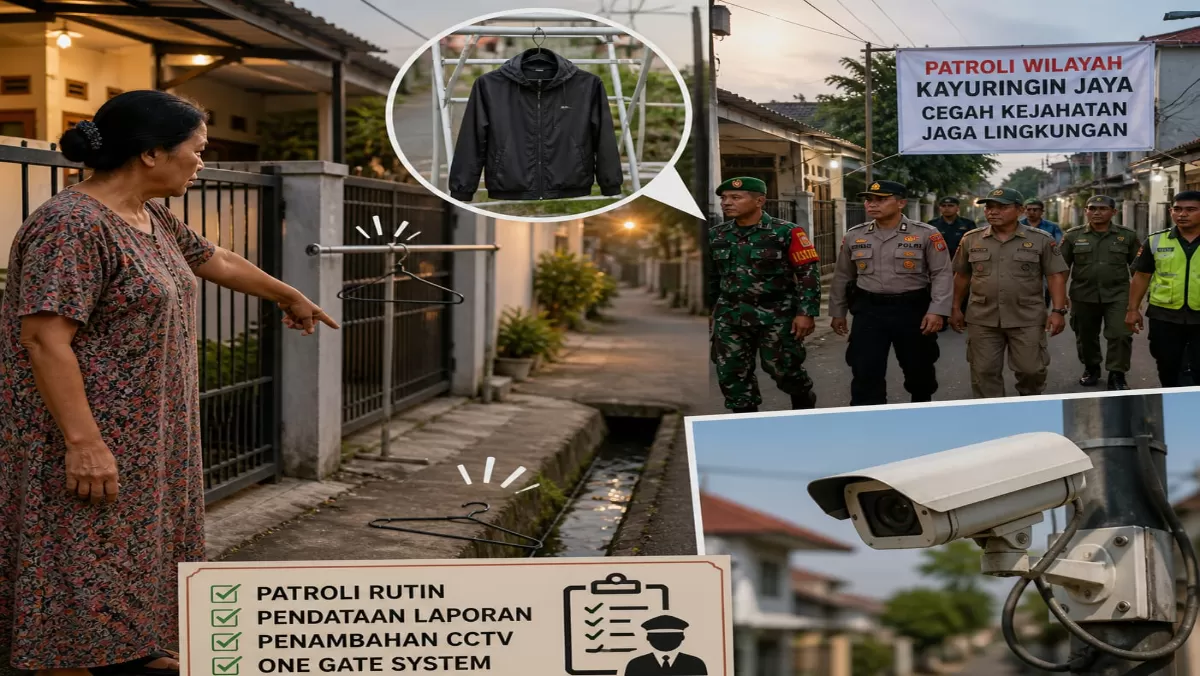 Warga resah lingkungan tempat tinggalnya rawan pencurian.   (KanalBekasi)