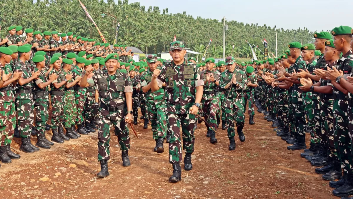 Pangdam IV/Diponegoro Tinjau Kesiapan Satuan Yon TP dan Brigif 43/Muria. (Pendam IV Diponegoro)