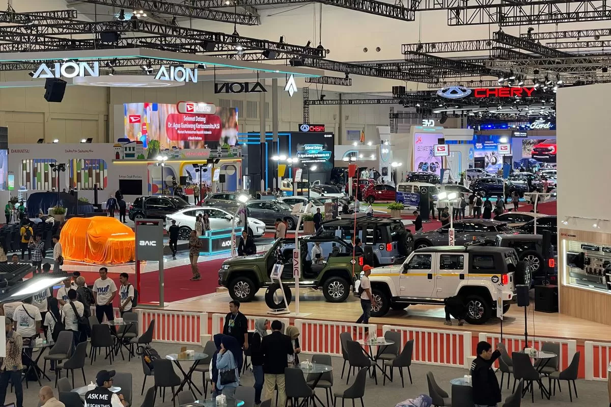 Ilustrasi: Pameran mobil Gaikindo
