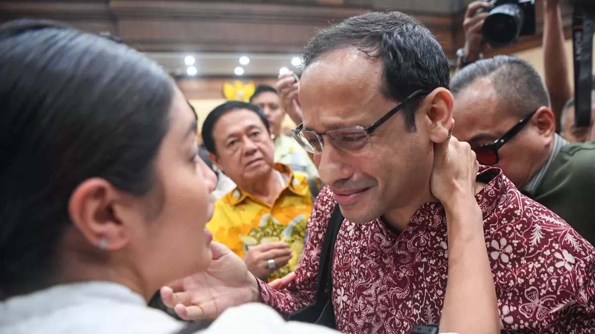 Nadiem Anwar Makarim dituntut 18 tahun penjara. (KB)