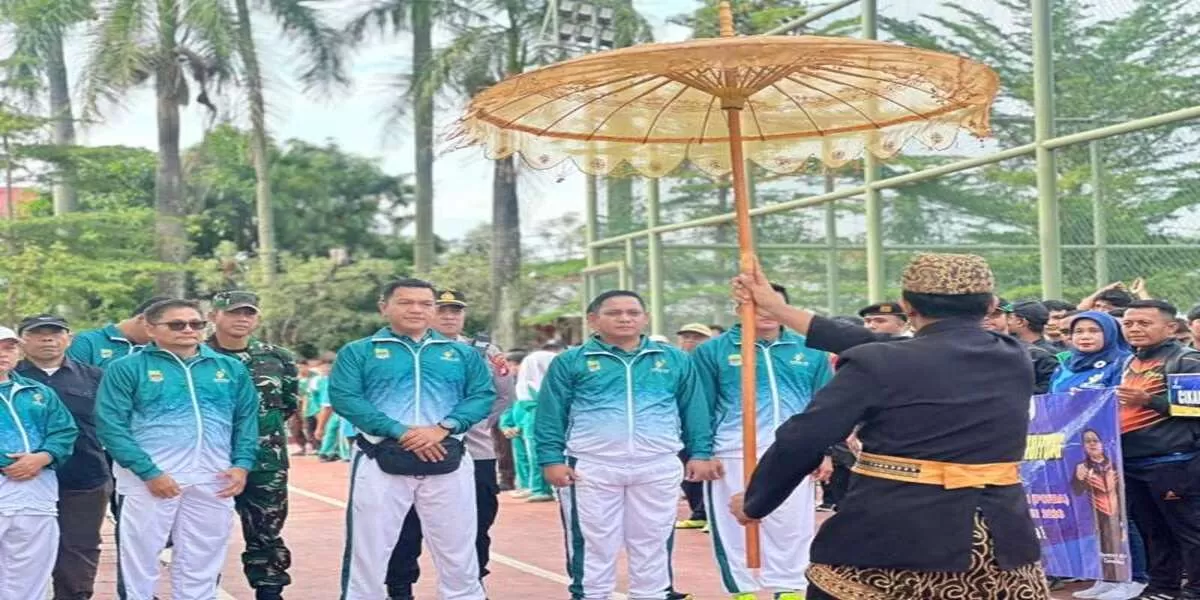 Pembukaan Pekan Olahraga Pelajar daerah Kabupaten Bekasi