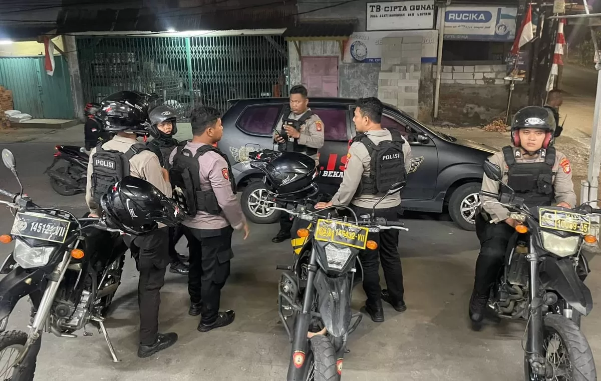 Ilustrasi : Patroli Polres Metro Bekasi Kota