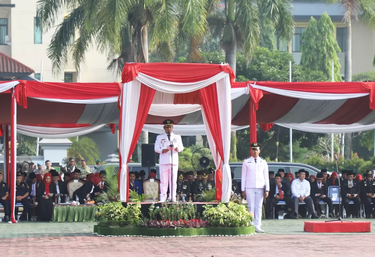 Pemkab Bekasi memperingati Hari Lahir Pancasila sebagai momentum memperkuat persatuan, menjaga harmoni dalam keberagaman, serta meneguhkan komitmen terhadap nilai-nilai kemanusiaan dan perdamaian