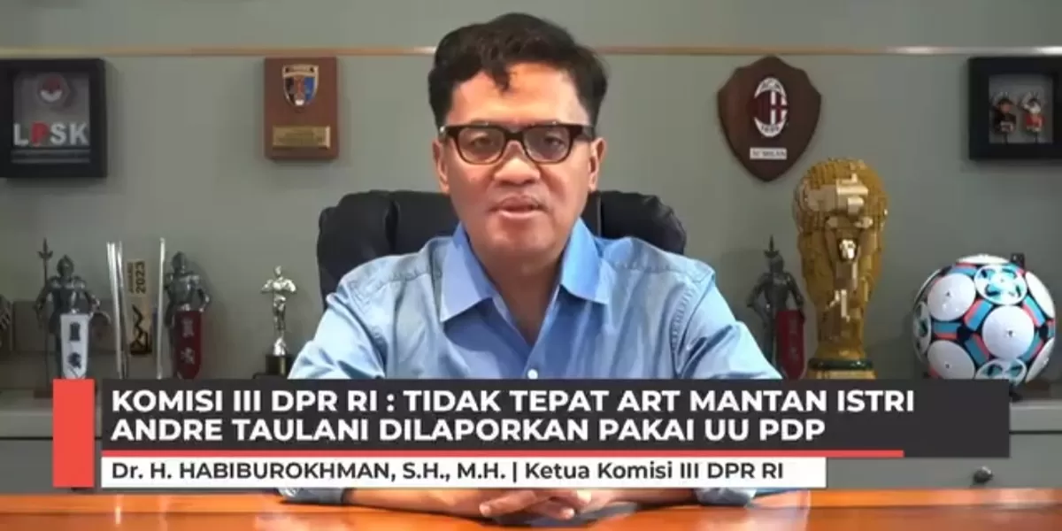 Ketua Komisi III DPR RI Habiburokhman.  (Foto Facebook resmi Habiburokhman)