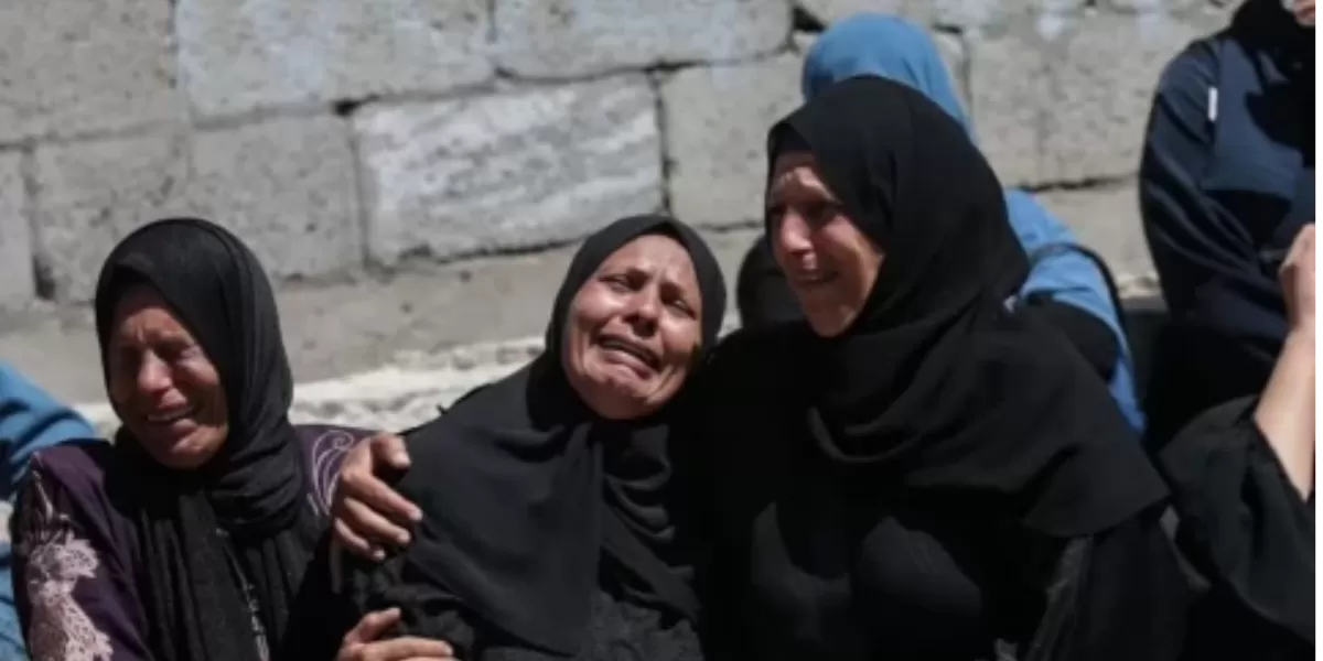 Israel terus bombardir Gaza (Foto/X/@QudsNen)