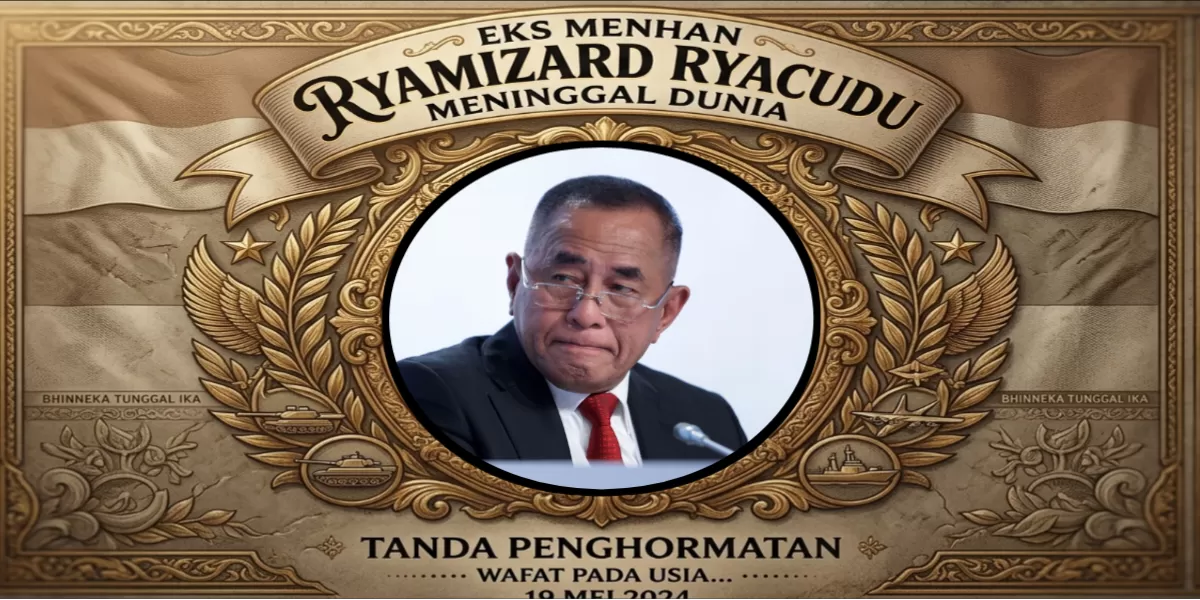 Eks Menhan Ryamizard Ryacudu Meninggal Dunia  (iNews86.Com)