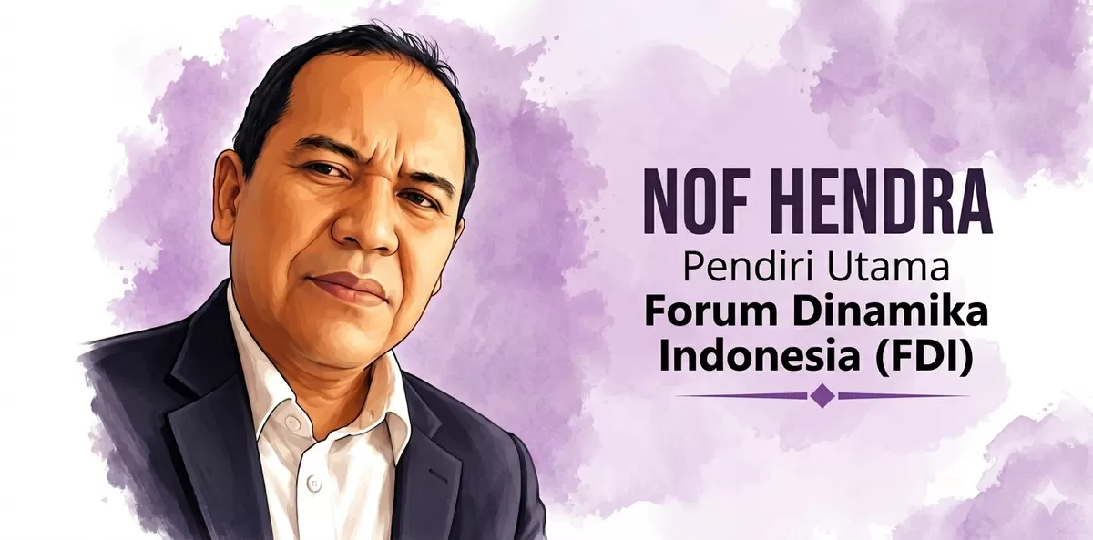 Pendiri Utama Forum Dinamika Indonesia (FDI), Nof Hendra (iNews86.Com)