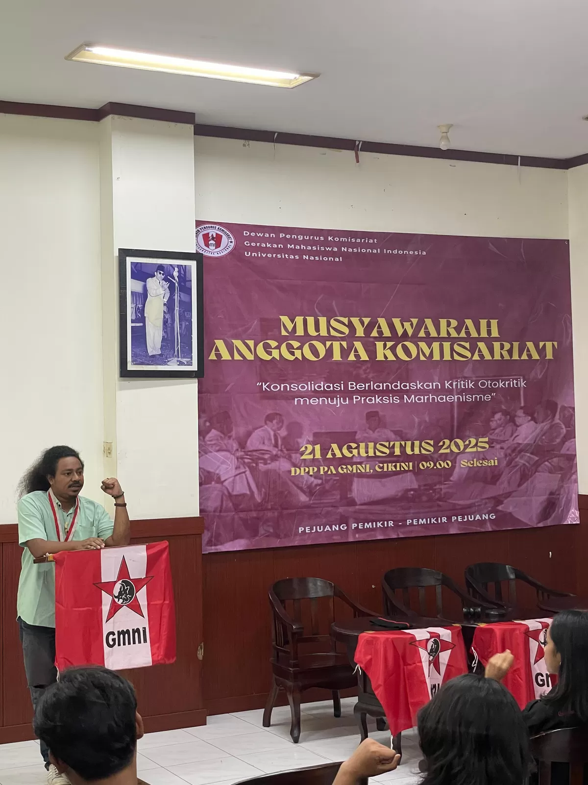 Dendy, S Ketua DPD GMNI DKI Jakarta 
