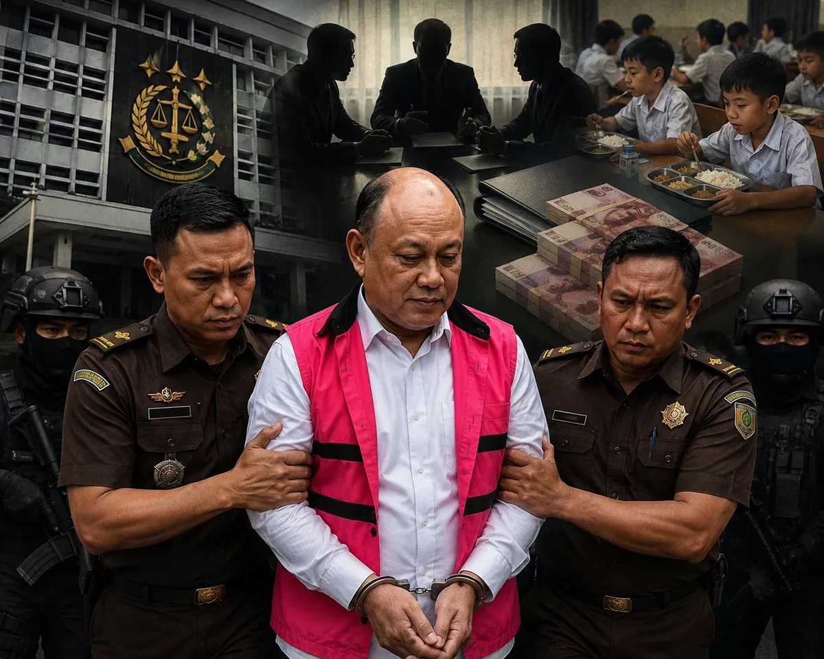 Ilustrasi Mantan Petinggi BGN di tangkap Kejaksaan Agung (Pesanrakyat.id)