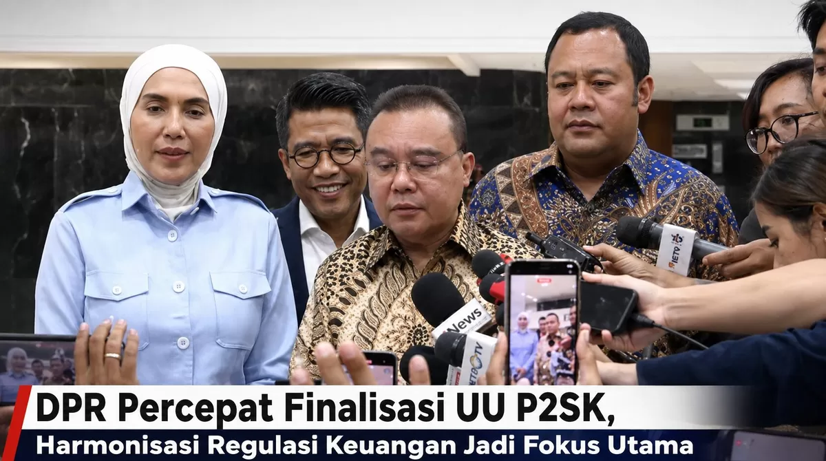 DPR Percepat Finalisasi UU P2SK, Harmonisasi Regulasi Keuangan Jadi Fokus Utama