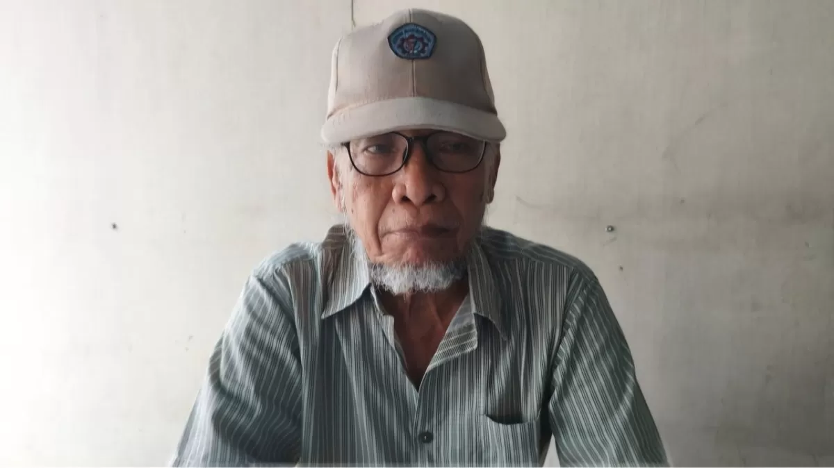 Eko Sukartono Ketua LSM Rejowangi sekaligus tokoh senior Gerakan Mahasiswa Nasional Indonesia (GMNI) Banyuwangi
