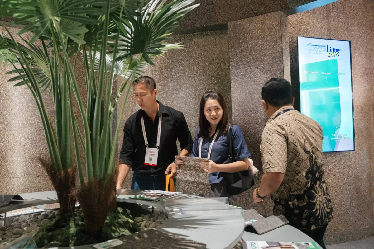 Impack Pratama hadirkan material bangunan bernilai tambah dalam IndoBuildTech Expo 2026. (Dok. Istimewa)
