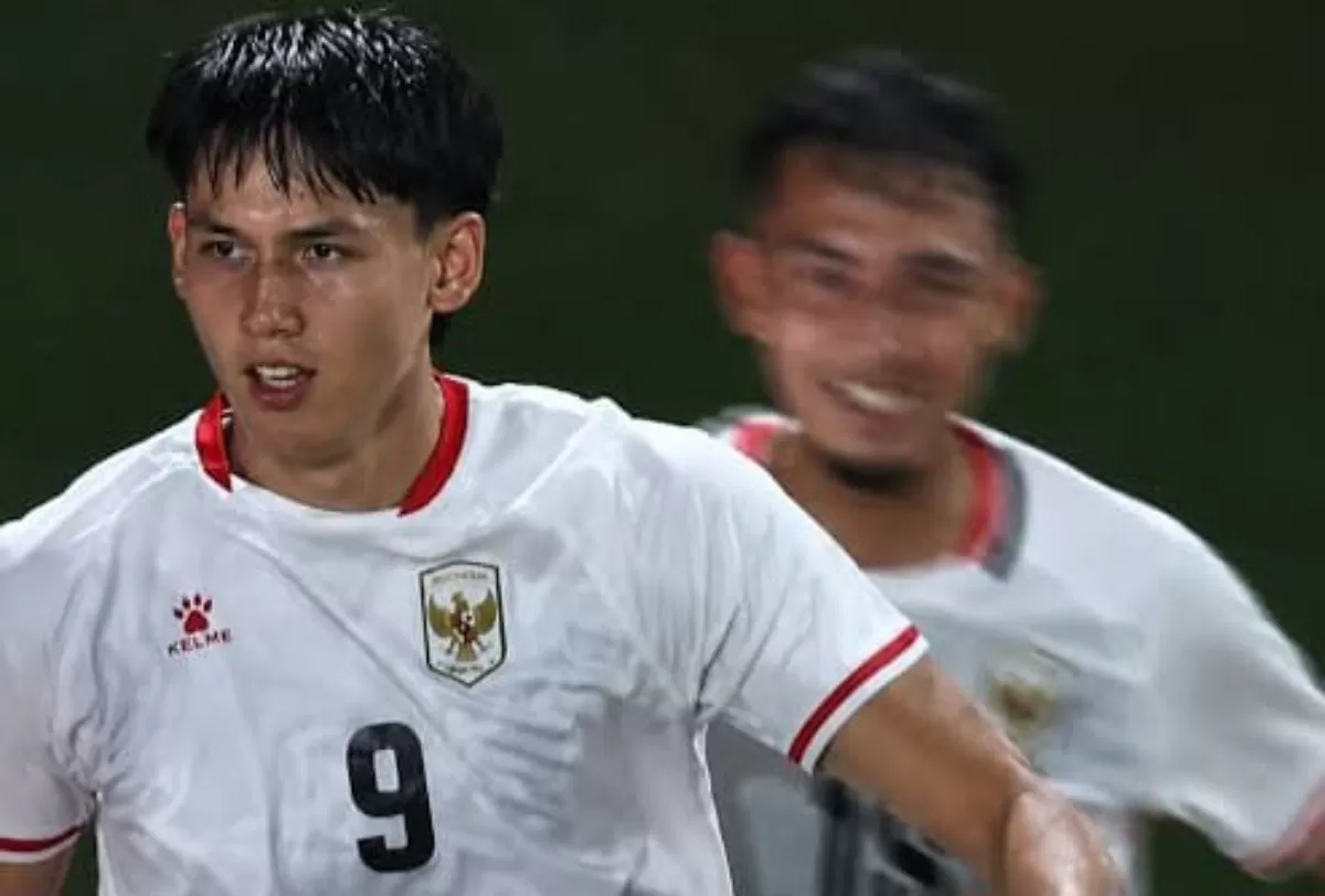 Bernomor punggung 9, Mitchell Baker meraih debut pencetak hattrick dalam laga awal di Piala AFF 2026. (kabarsatu.id/ foto: istimewa)