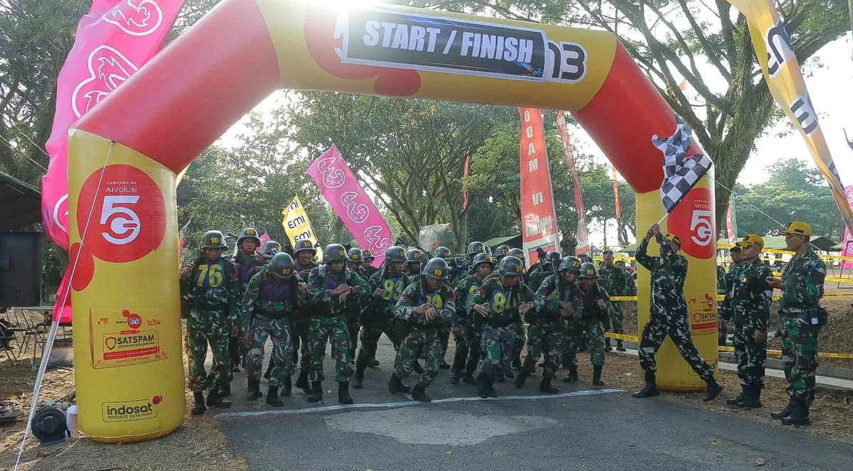 Lomba Pleton Tangkas Prajurit Kodam IV Diponegoro.  (Pendam IV)