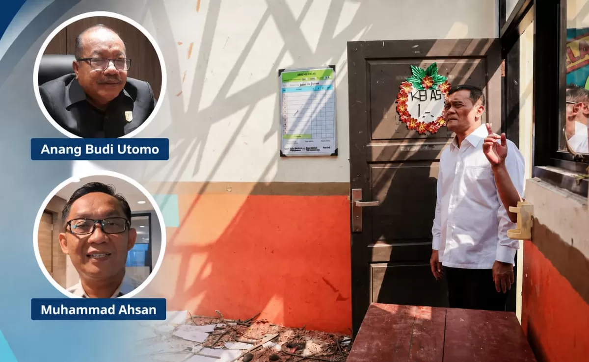 Pohon Tumbang Timpa SDN Sendangmulyo, DPRD Dorong Mitigasi Risiko di Seluruh Sekolah. (kabarsatu.id/ wahyu hamijaya)