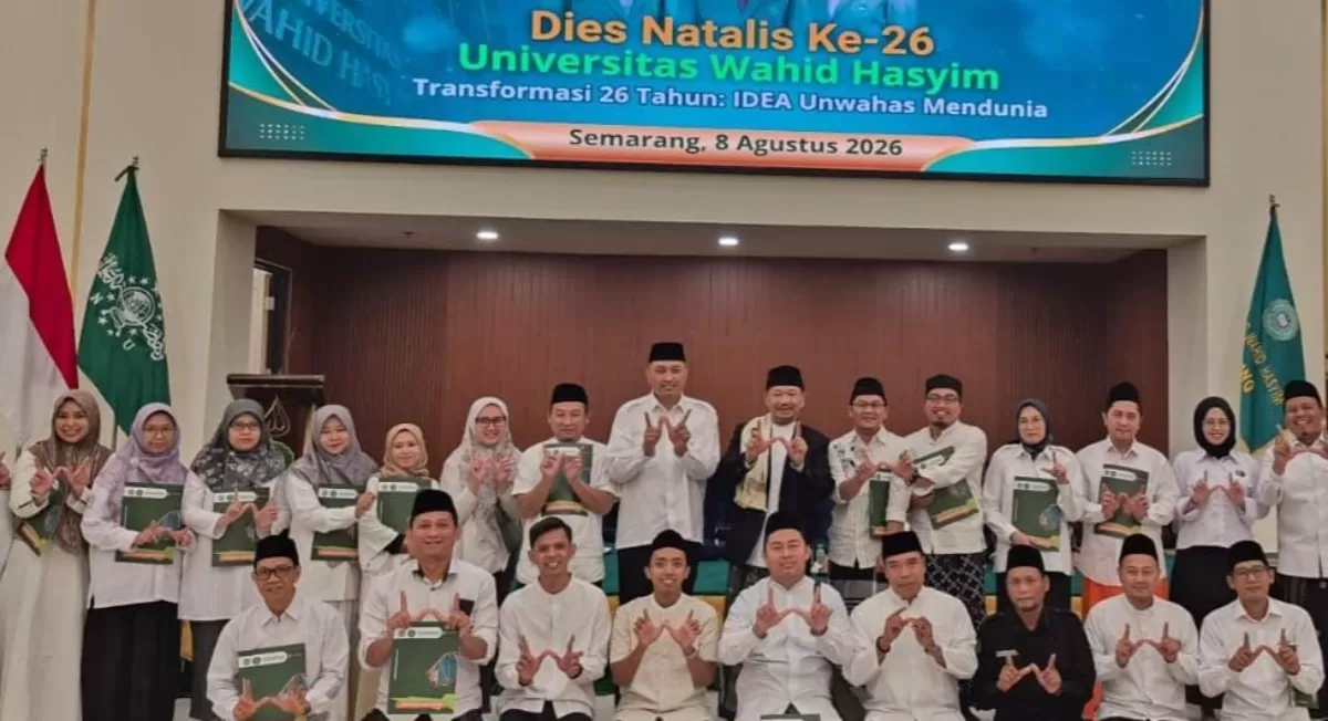 Dies Natalis ke-26, Unwahas Dorong Internasionalisasi dan Transformasi Digital. (KabarSatu.id/ foto: Unwahas)