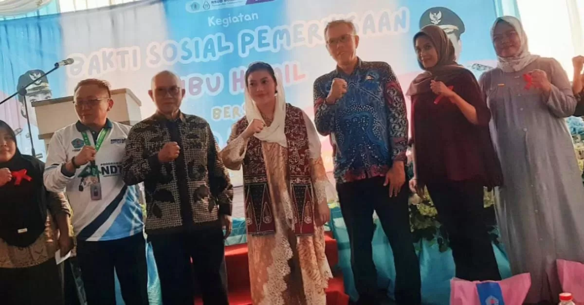 RSUD Bumiayu melaksanakan kegiatan bakti sosial pemeriksaan kesehatan ibu hamil. (KabarSatu.id/ foto: istimewa)