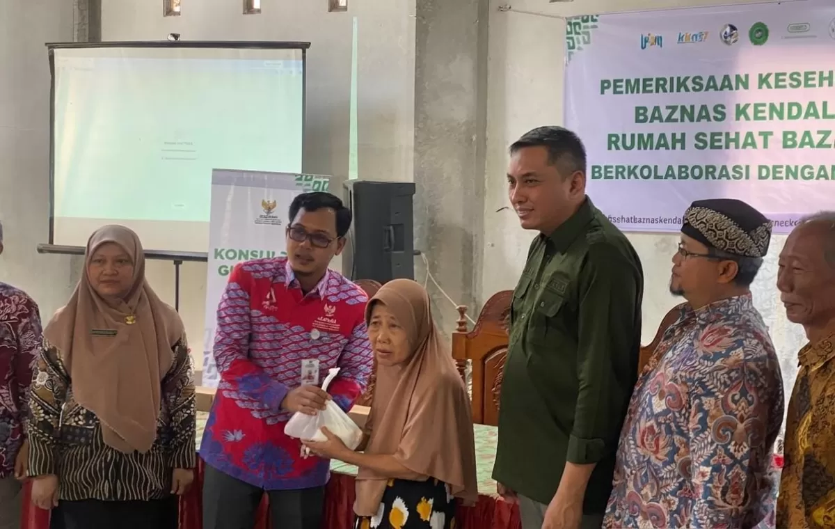 Kegiatan yang digelar bekerja sama dengan Rumah Sehat BAZNAS Kendal itu berlangsung di Balai Desa Payung, Sabtu (15/8/2026). (KabarSatu.id/ dok Unwahas)