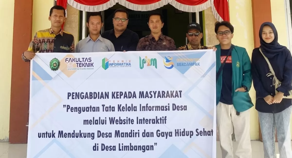 Website Interaktif Limbangan Jadi Jalan Menuju Desa Mandiri. (KabarSatu.id/ dok. Unwahas)