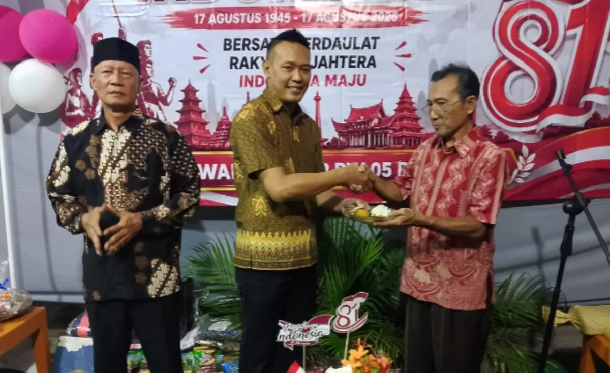 Tasyakuran HUT ke-81 RI, Warga Purwogondo II Semarang Jaga Guyub dan Rukun Warga. (KabarSatu.id/ foto: N. Rochman)