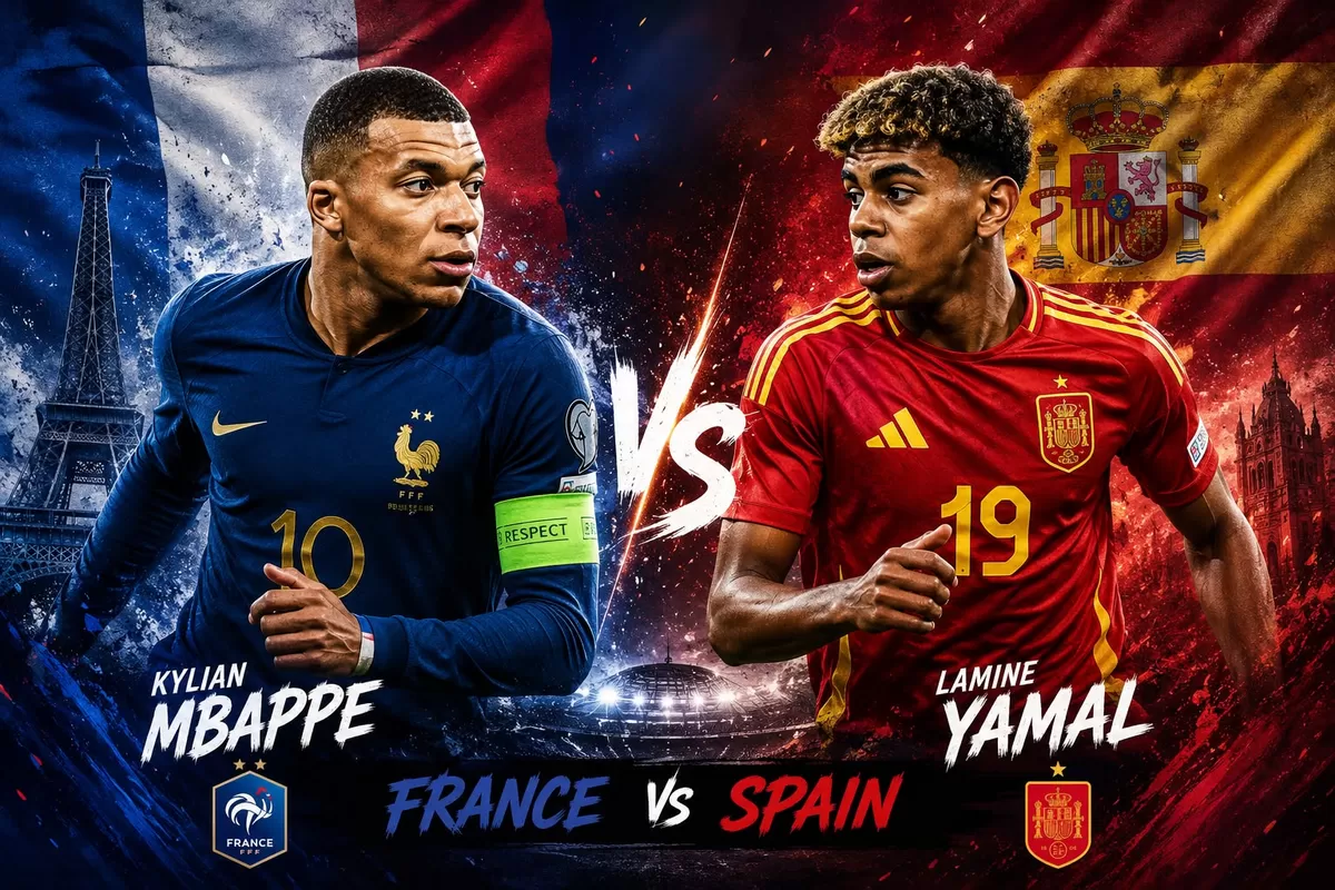 Semifinal Piala Dunia 2026 France vs Spain