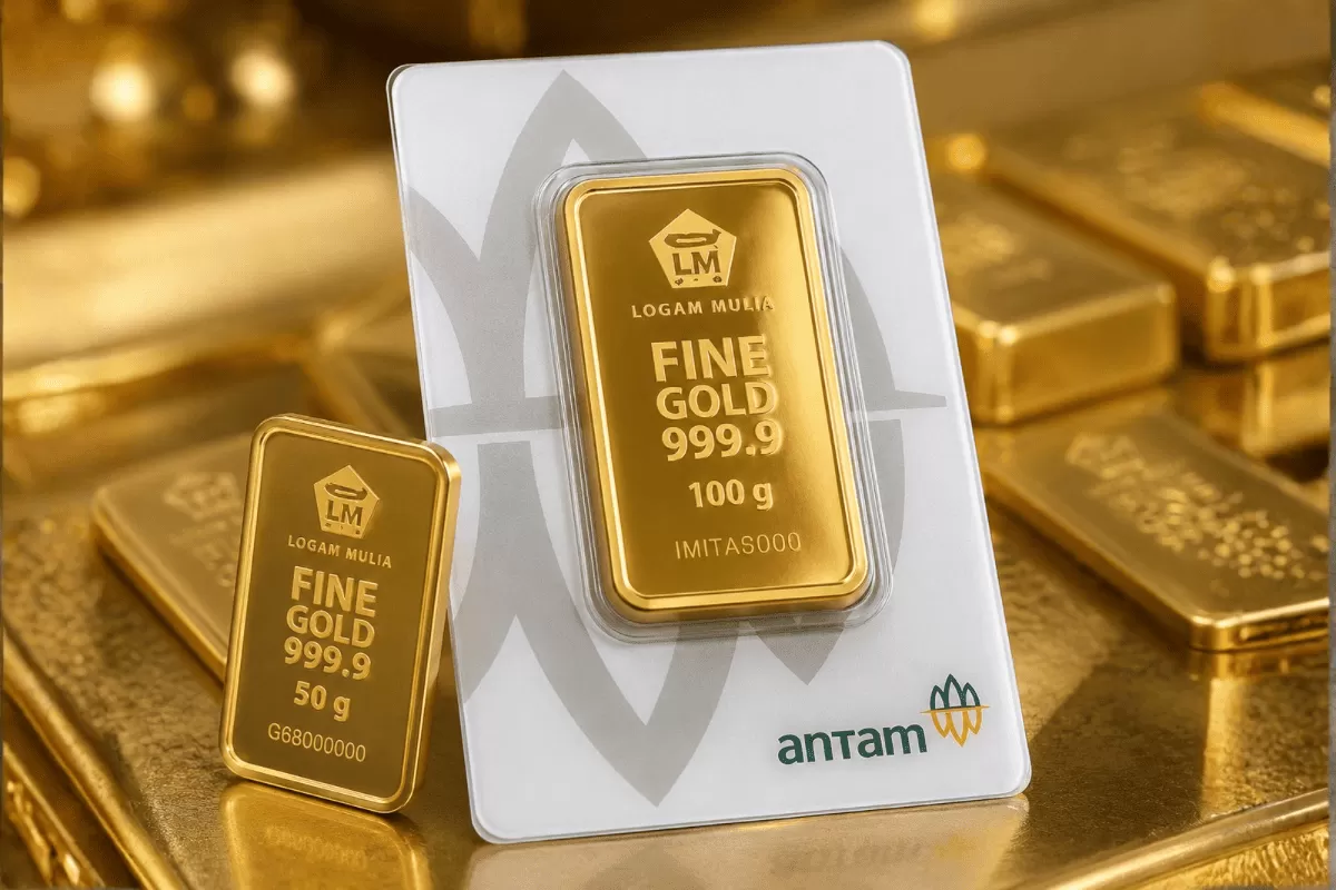 Harga Emas Antam Logam Mulia Hari Ini, Sabtu 18 Juli 2026. (Dok/Urgenz.id)