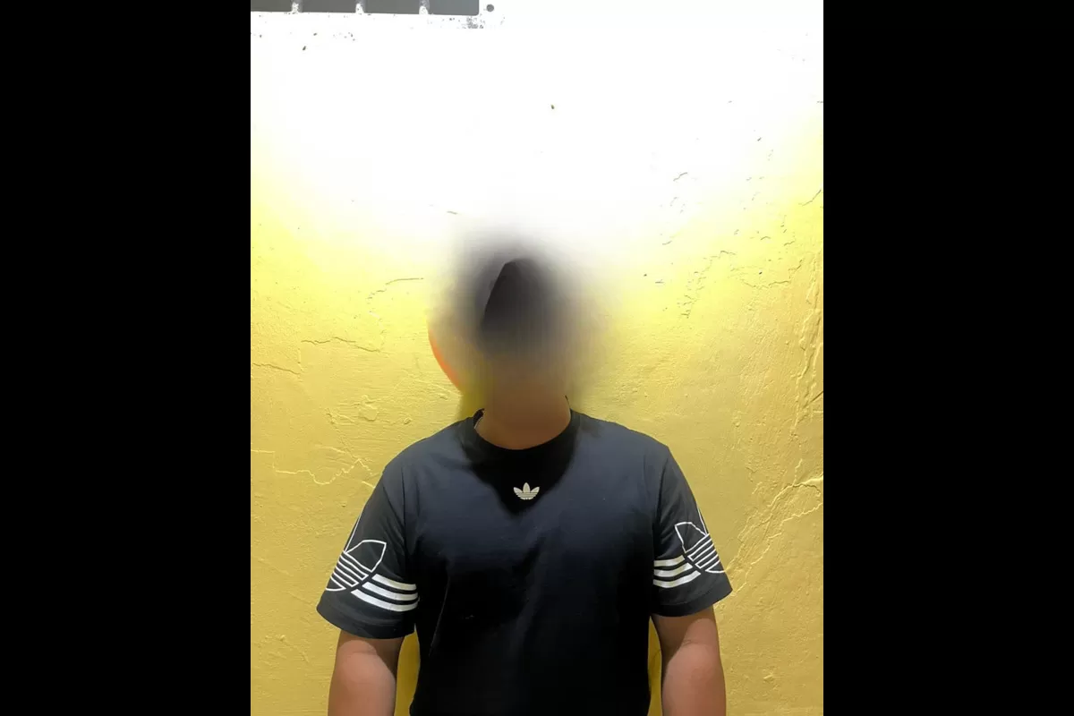Terduga pelaku berinisial M.Y.N. (26) diamankan pada Minggu (12/7/2026) sekitar pukul 06.00 Wita di kawasan Dermaga Bunker Air, Jalan Cendrawasih 2, Kelurahan Rinding, Kec. Teluk Bayur, Kab. Berau. (Dok. Polda Kaltim)