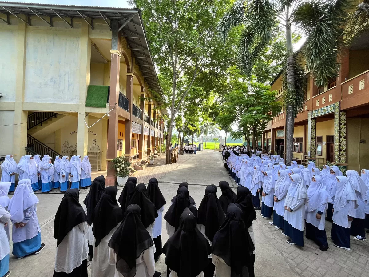SMP SMA Islam Ruhul Falah resmi membuka kegiatan Masa Pengenalan Lingkungan Sekolah (MPLS)