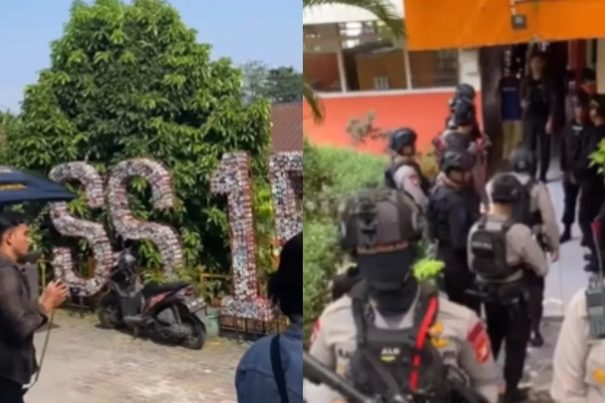 Menyoroti viralnya kasus dugaan teror bom di kawasan SD Srengseng, Jagakarsa, Jakarta Selatan, pada Senin, 13 Juli 2026. (Instagram.com/@jakarta.terkini)