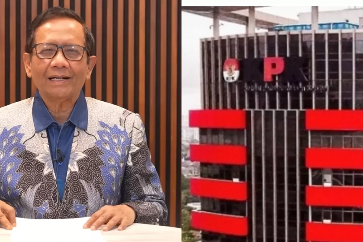 Menyoroti desakan Mahfud MD agar KPK mengambil alih penanganan kasus eks Jampidsus Febrie Adriansyah.  (Dok. YouTube/mahfudmd - kpk.go.id)
